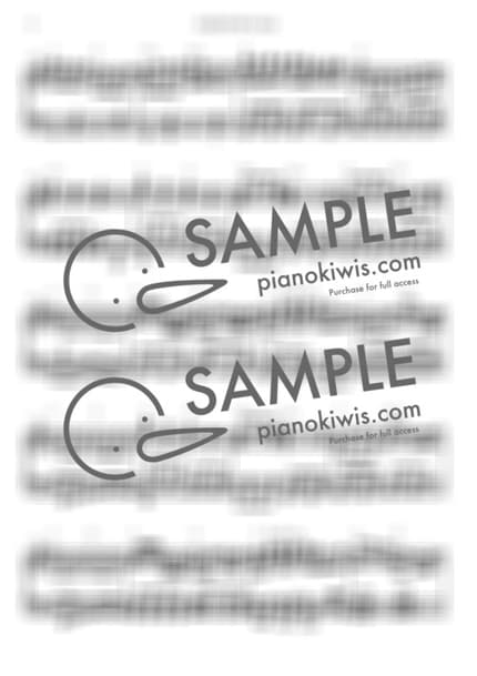 악보 > 우울하면 복이 와요 (憂う門には福来たる) - somei · 야무진 고양이는 오늘도 우울 OP by KeyNomad 악보 이미지-3