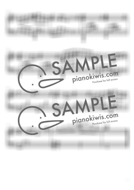 악보 > 바다가 보이는 마을 (海の見える街) / 고급 악보 - 히사이시 조 · 마녀 배달부 키키 OST by My Favorite Piano 악보 이미지-4