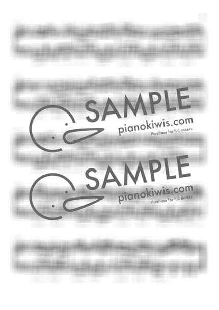 악보 > 밤을 달리다 (夜に駆ける) / 중급 - YOASOBI by 피아노키위즈 악보 이미지-2