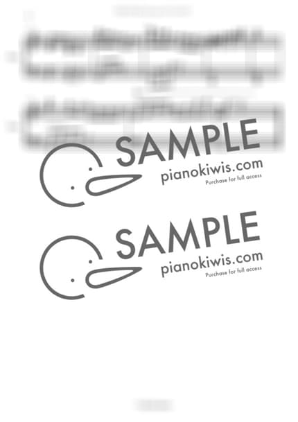 악보 > 벼랑 위의 포뇨 (崖の上のポニョ) / 중급, 감성피아노 - 히사이시 조 · 벼랑 위의 포뇨 OST by 윰탁스튜디오 악보 이미지-3