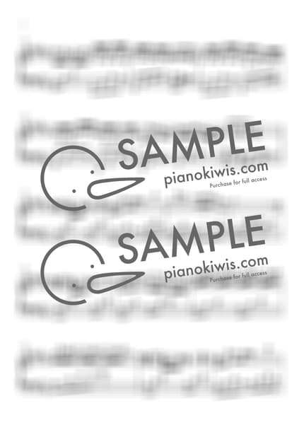 악보 > Flower Dance / 어려운 악보 - DJ Okawari by 피아노키위즈 악보 이미지-1