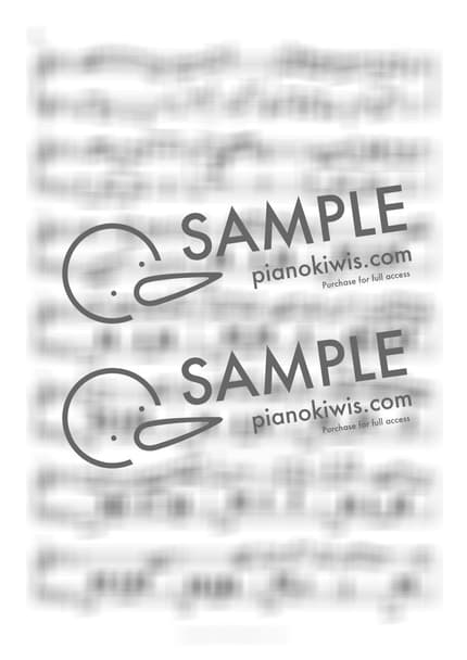 Score > Princess Of Flowers - Isao Sasaki by PianoKiwis Sheet music image-1