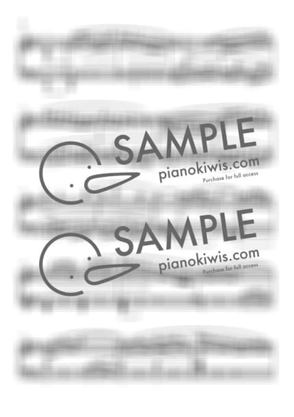 Score > Piano Sonata No.8 'Pathetique' / Advanced - L. V. Beethoven by PianoKiwis Sheet music image-1