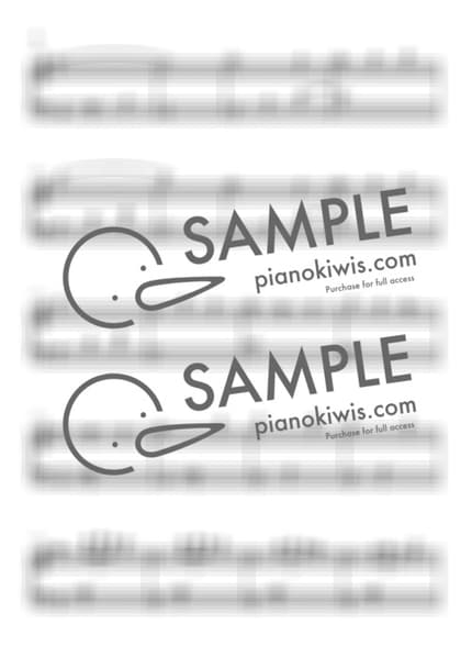 악보 > 인생의 회전목마 / 쉬운 악보 - 히사이시 조 · 하울의 움직이는 성 by My Favorite Piano 악보 이미지-3