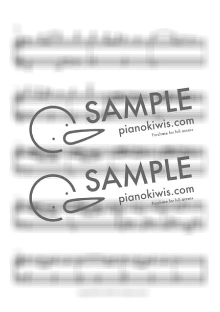 Score > Time for two - RADWIMPS · Suzume OST by 오늘피아노 Sheet music image-1