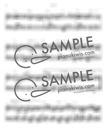 Score > Midnight Walk / Easy - IU · 폭싹 속았수다 OST by 건반자매 Sheet music image-1