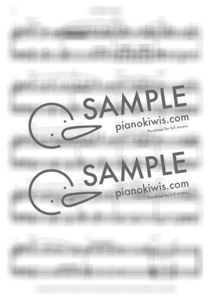 악보 > Die With A Smile / 쉬운 버전 / 1절만 - Lady GaGa, Bruno Mars by LaLaPiano 악보 이미지-1