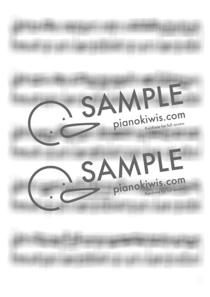 Score > UN Village - BAEKHYUN by 강아지똥 Sheet music image-2