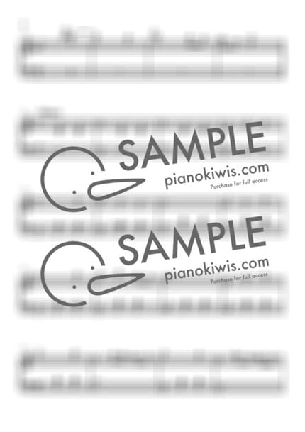 악보 > 인생의 회전목마 / 쉬운 악보 - 히사이시 조 · 하울의 움직이는 성 by My Favorite Piano 악보 이미지-1