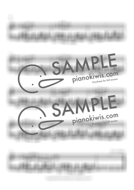 악보 > 나비보벳따우 - 동물의 숲 OST by 오늘피아노 악보 이미지-1