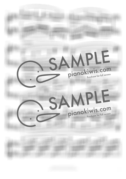 Score > Clair de Lune / Advanced - C. Debussy by PianoKiwis Sheet music image-4