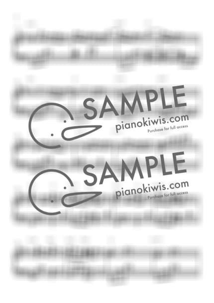 Score > peach eyes - wave to earth by AYULMUSIC Sheet music image-1