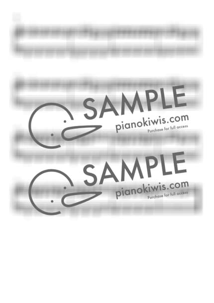 악보 > Magnetic / 초급 - 아일릿 by 피아노키위즈 악보 이미지-1