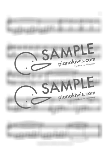 Score > Ashitaka and San - Joe Hisaishi · Princess Mononoke OST by 오늘피아노 Sheet music image-2