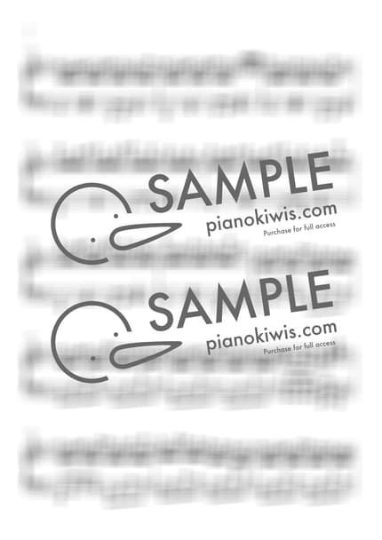 악보 > Croatian Rhapsody / 중급 악보 - Maksim Mrvica by 피아노키위즈 악보 이미지-1