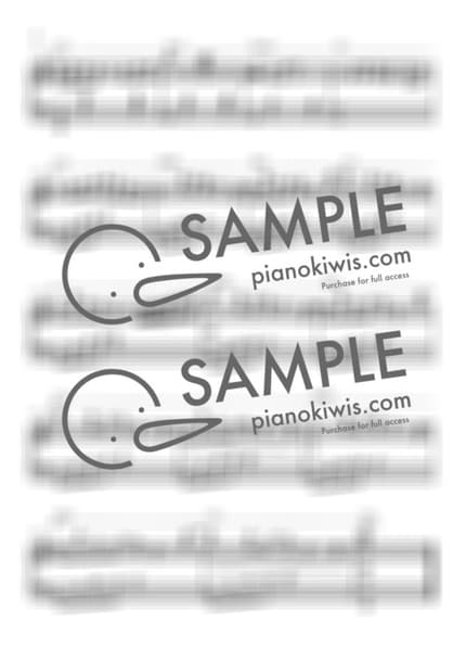 악보 > 아기공룡 둘리 / 다장조 중급 악보 - 김동성 · 아기공룡 둘리 OST by My Favorite Piano 악보 이미지-3