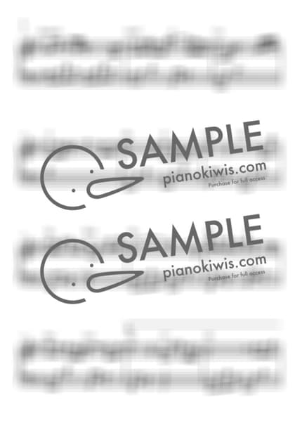 악보 > 주저하는 연인들을 위해 / 중급 악보 - 잔나비 by My Favorite Piano 악보 이미지-1