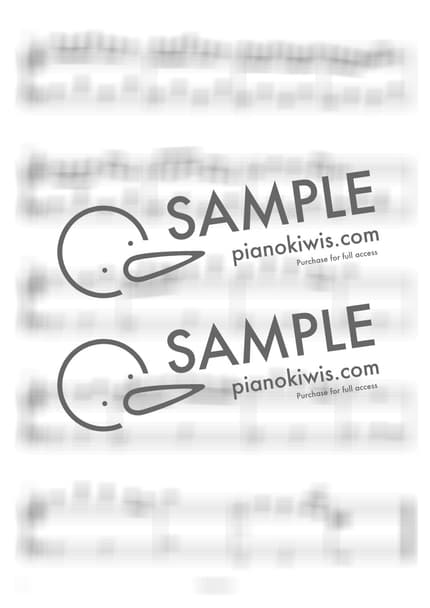 악보 > Flower Dance / 쉬운 악보 - DJ Okawari by 핑크피아노 PINKPIANO 악보 이미지-1