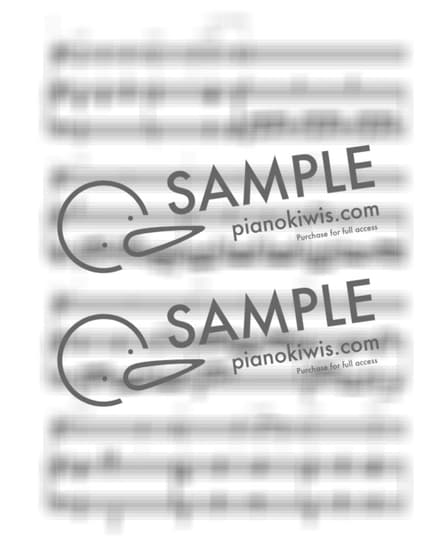 Score > I Need Thee Every Hour '446장' / 3단악보 - Robert Lowry · Hymns by 나건반 Sheet music image-3