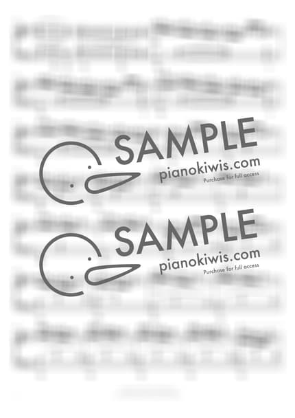 Score > Impromptu in A♭ Major D.899 Op.90 No.4 / Advanced - F. Schubert by PianoKiwis Sheet music image-1