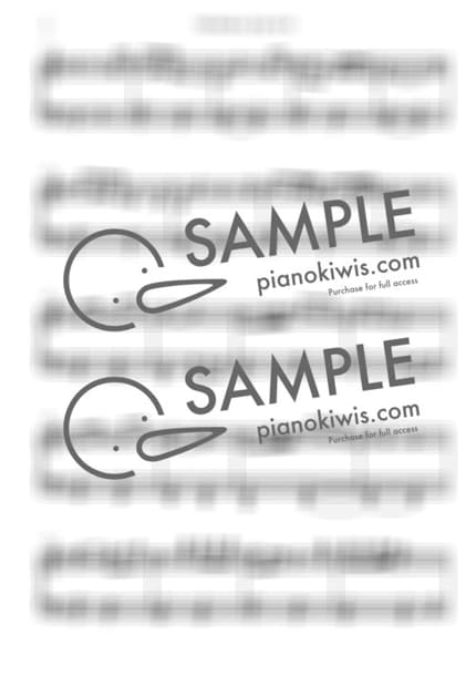 Score > This Wish / 보통 난이도 - Ariana DeBose, AN YUJIN · WISH OST by 악빈 Sheet music image-1