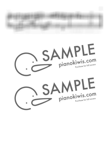 Score > Suzume / Intermediate - RADWIMPS · Suzume OST by PianoKiwis Sheet music image-2