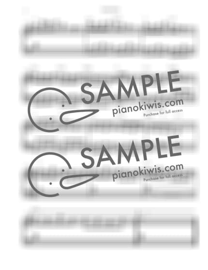 Score > Flower Dance / 연주버젼 (초급) - DJ Okawari by 나건반 Sheet music image-1