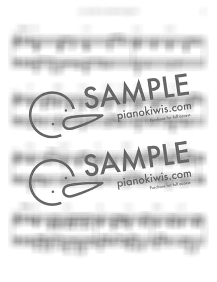 악보 > 나는 주를 섬기는 것에 후회가 없습니다 / 피아노 반주_Bbkey - 손경민 by 건반자매 악보 이미지-2