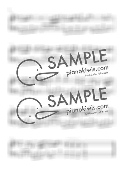 楽譜 > Summer / 작은 손 가능 - 久石 譲 · 菊次郎の夏 OST by 더블유피아노doubleupiano 楽譜画像-3