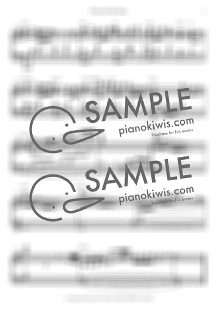 악보 > 설중화 (雪中花) / Flower In The Snow - 키시 카나코 · 약사의 혼잣말 OST by KeyNomad 악보 이미지-2