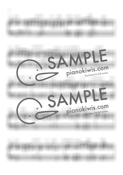 악보 > unbeliever - Gabriel by 아율뮤직 악보 이미지-1