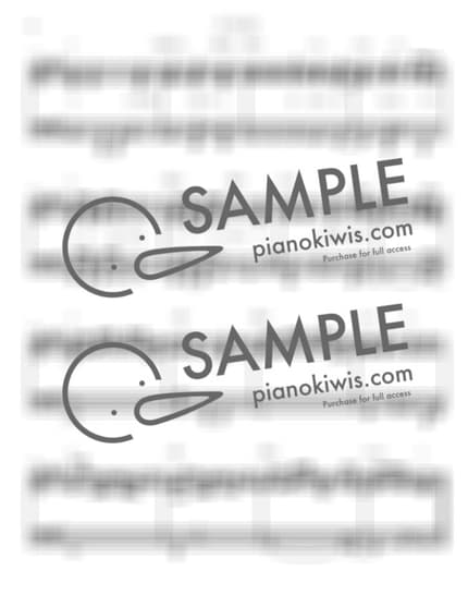 악보 > 내 이름 맑음 / 밴드 버전, (G-Akey 키업 포함) 피아노 커버 - QWER by 건반자매 악보 이미지-5