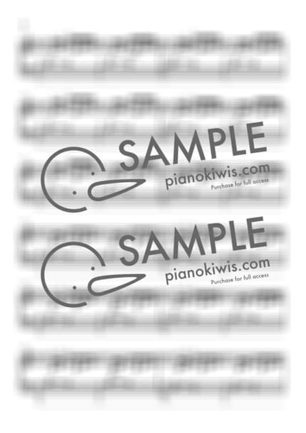 Score > Prelude No.1 / Intermediate - J. S. Bach by PianoKiwis Sheet music image-1