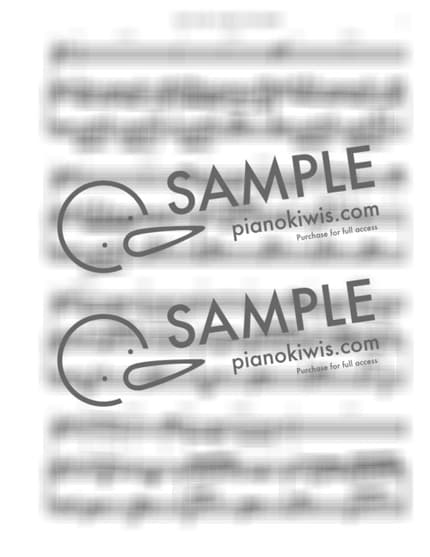 Score > Wonderful Peace '412장' / 3단악보 - Hymns by 나건반 Sheet music image-2