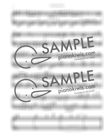 Score > One Summer's Day / 잔잔한 Ver. - Joe Hisaishi · Spirited Away OST by Aost Sheet music image-1