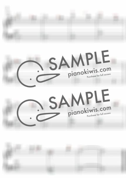 악보 > Hedwig's Theme / 계이름 버전 - John Williams · 해리포터 OST by 피아노모먼트PianoMoment 악보 이미지-1