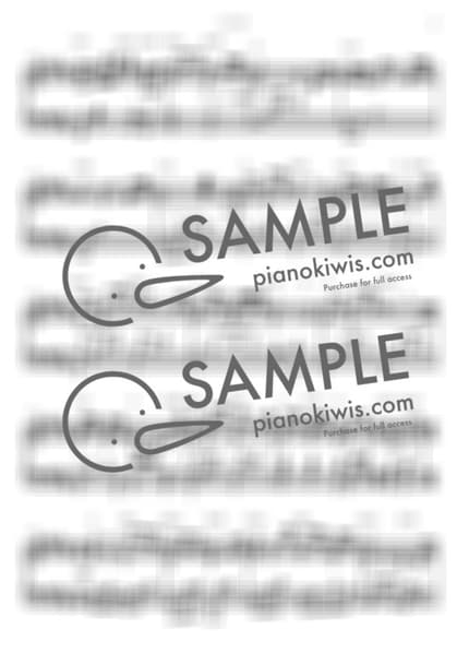 Score > Yuki no Hana / 나카시마 미카 버전 - Mika Nakashima by KeyNomad Sheet music image-2