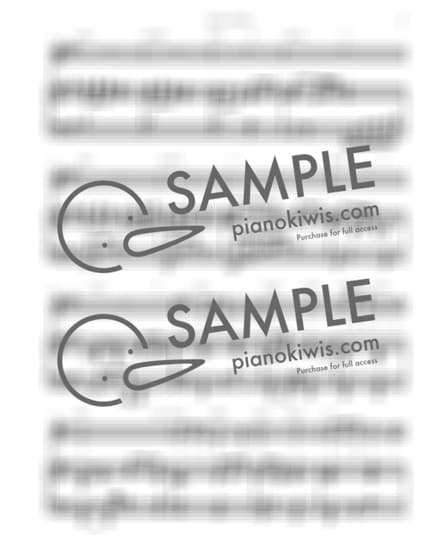 악보 > 내 맘이 낙심되며 '300장' / 3단악보 - J. B. Evans · 찬송가 by 나건반 악보 이미지-4