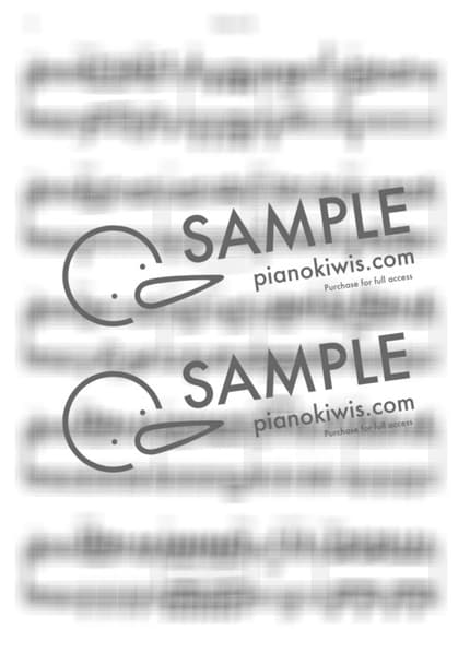 악보 > 사인은B (サインはB) / -New Arrange Ver.- - B코마치 · 최애의 아이 OST by KeyNomad 악보 이미지-3