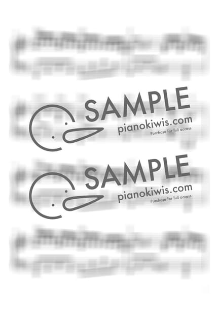 Score > Suzume / 조금 쉬움 / 1절 - RADWIMPS · Suzume OST by 아이올라 Sheet music image-2