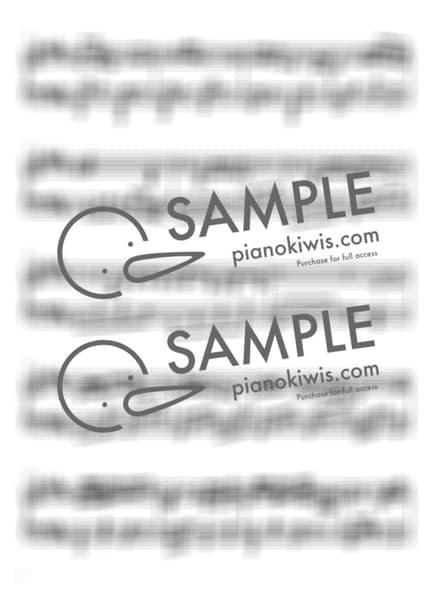 Score > Forgetting You - DAVICHI · Moon Lovers: Scarlet Heart Ryeo OST by 강아지똥 Sheet music image-1