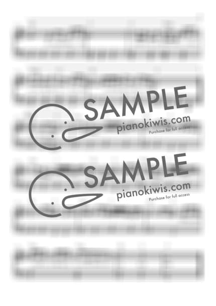 악보 > DAISIES / 쉬운버전 - Black Gryph0n · 해즈빈 호텔 OST by 라니스코어 악보 이미지-2