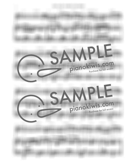 Score > Wonderful Peace '412장' / 3단악보 - Hymns by 나건반 Sheet music image-1