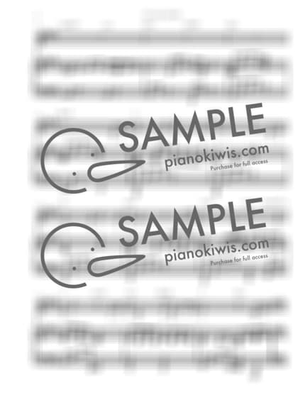 Score > I Can Hear My Saviour Calling '324장' / 3단악보 - Hymns by 나건반 Sheet music image-3