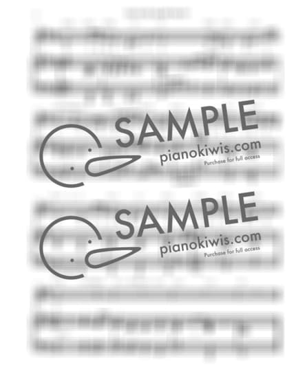 Score > Lift Your Eyes and Look to Heaven '515장' / 3단악보 - 박재훈 · Hymns by 나건반 Sheet music image-5