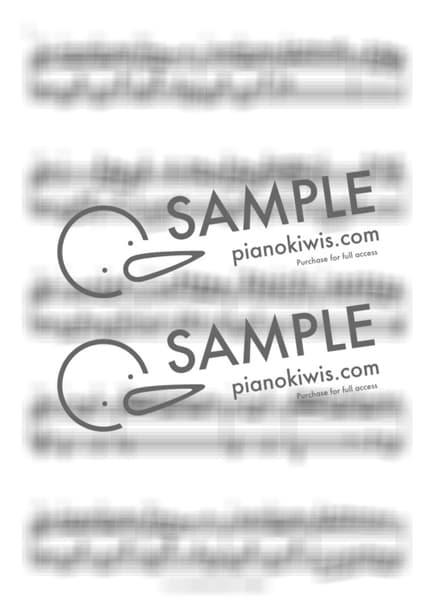 Score > When The Cherry Blossoms Fade / 두근두근 설레는 봄 - I.O.I by 주키플리(jookiiply) Sheet music image-1