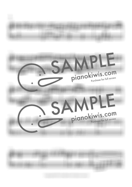 악보 > A Winter Story - Remedios · 러브레터 OST by 오늘피아노 악보 이미지-1