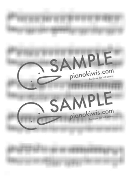 악보 > 아픈 길 / 피아노 반주 - DAY6 by 피아노정류장 악보 이미지-1