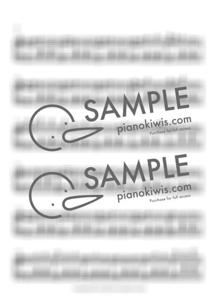 Score > Visiting Home - RADWIMPS · Weathering With You OST by 오늘피아노 Sheet music image-3