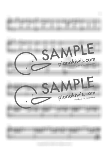 악보 > 데이트 (デート) - RADWIMPS · 너의 이름은 OST by 오늘피아노 악보 이미지-2